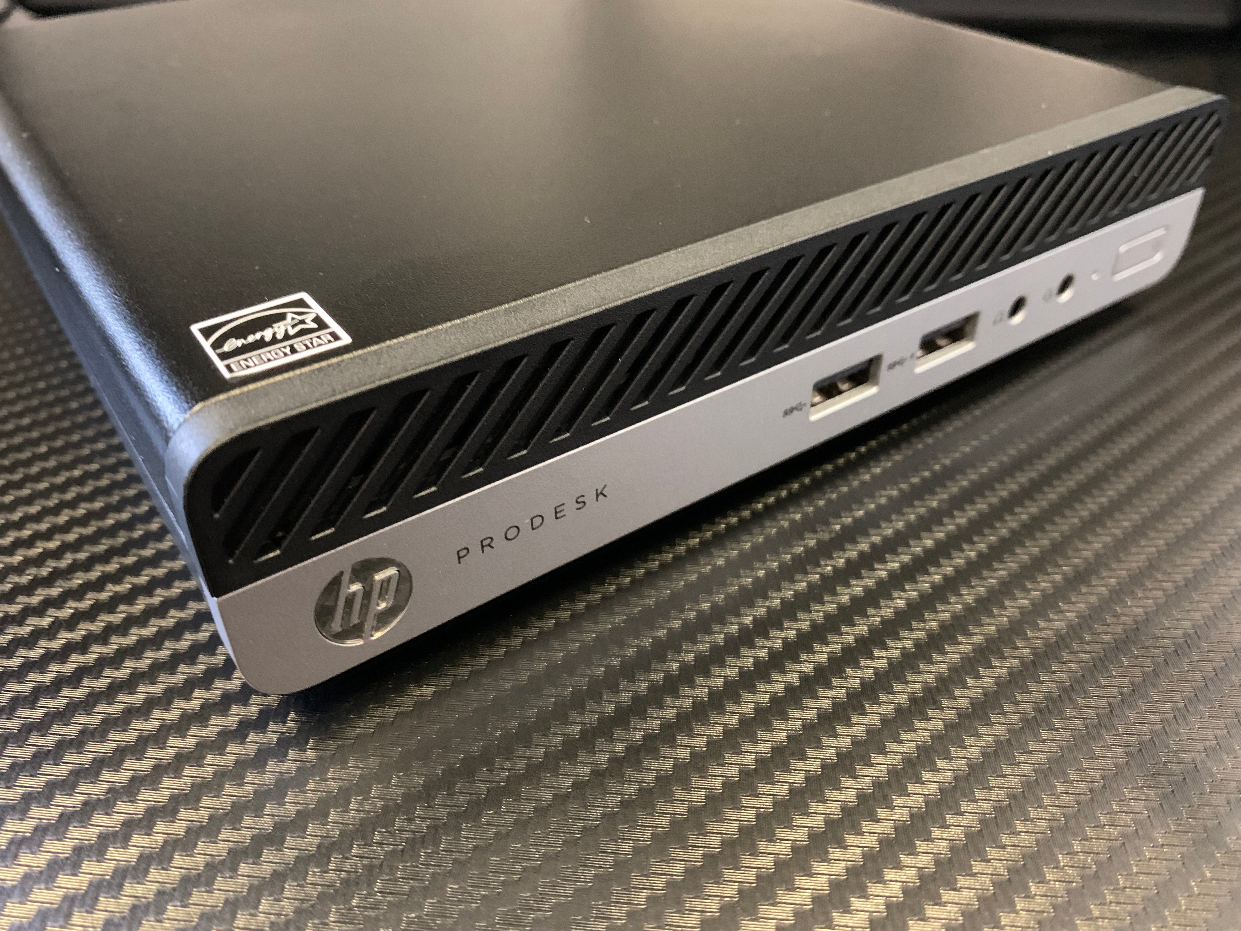 HP Pro Desk Mini Desktop (Open Box)