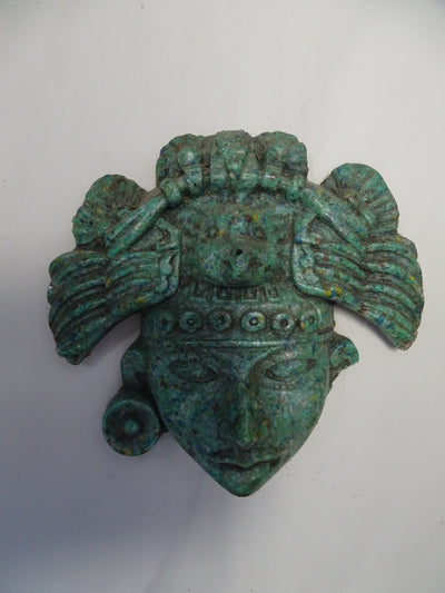 Mayan head Statue