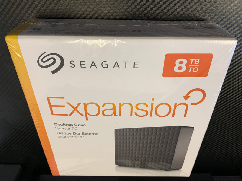 8 TB Seagate External Hard Drive