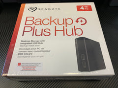 4 TB Seagate Backup Plus Hub and External Hard Drive