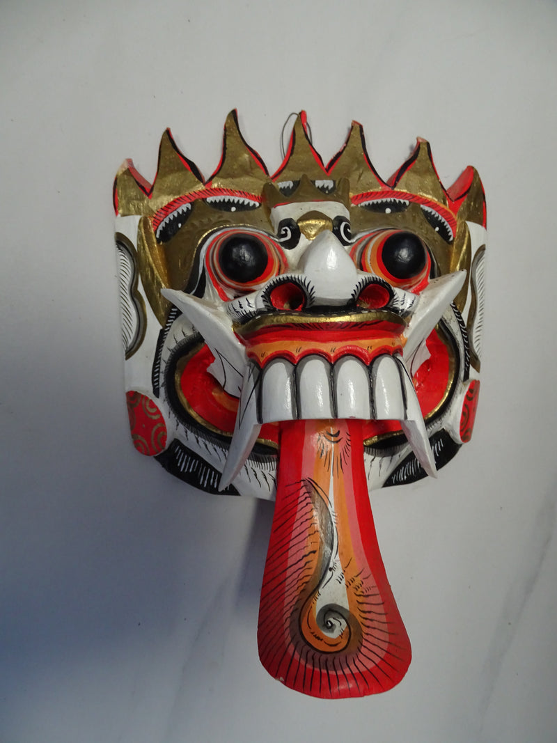 Long Teeth Demon Mask