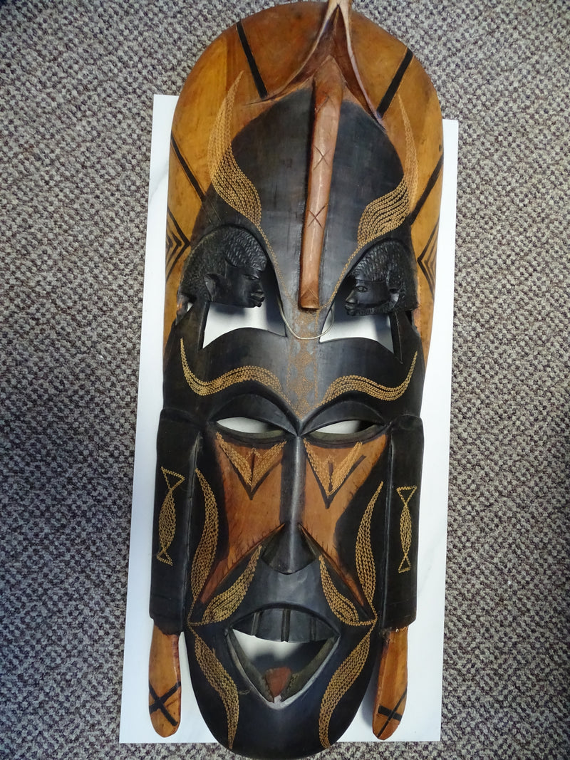 Large Dark Love Mask