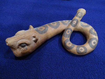 Native Hand Made Ceramic Snake